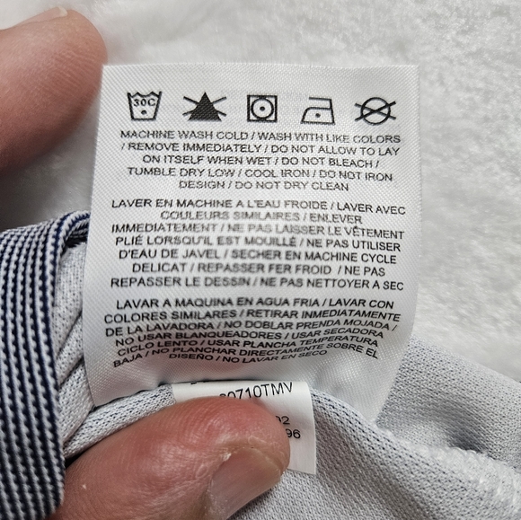 Nike Polo Dri Fit Shirt Size XL Grey Striped The Players Championship Logo - Picture 2 of 10